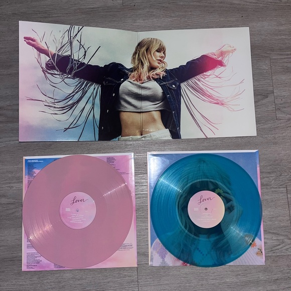 Taylor Swift Other - Pink and blue Taylor Swift Lover vinyl